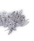 SILVER ALL WHITE PARTY DANGLERS